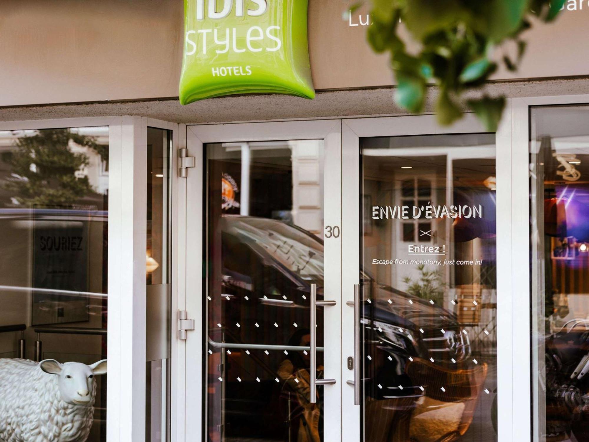 Ibis Styles Luxembourg Centre Gare Hotel Exterior foto